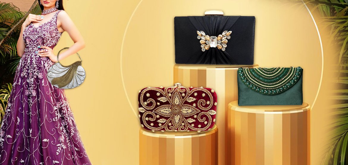 Indian clutch purses to carry at different Indian Wedding Functions