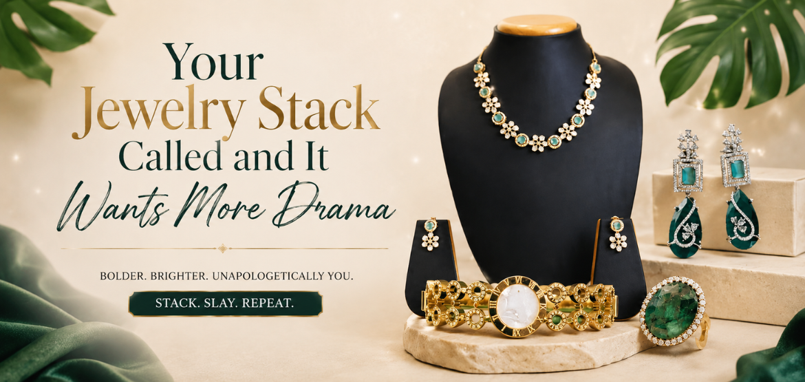 Your Jewelry Stack Called and It Wants More Drama
