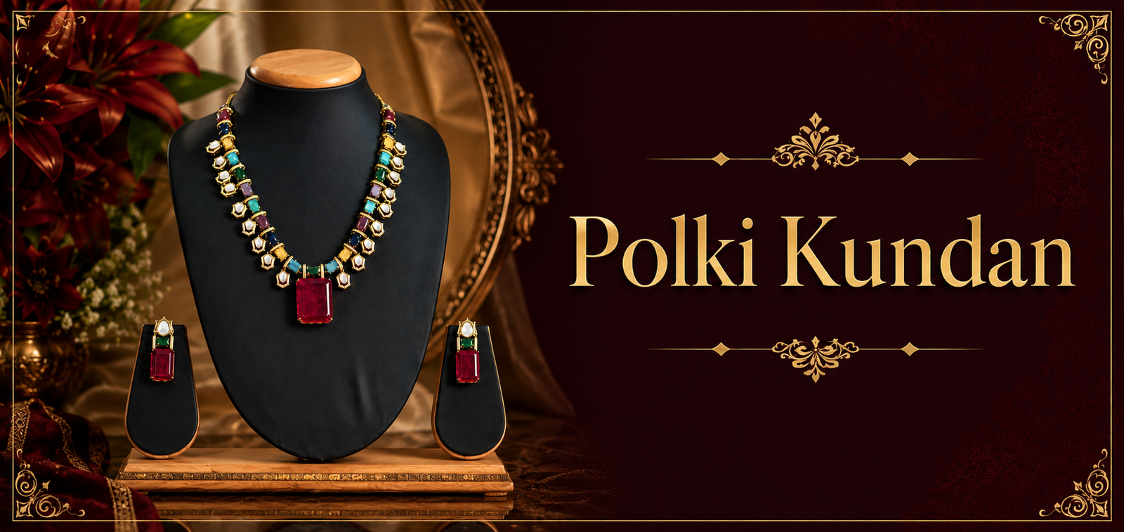 Trendy Polki Jewelry Defining Fashion for Women