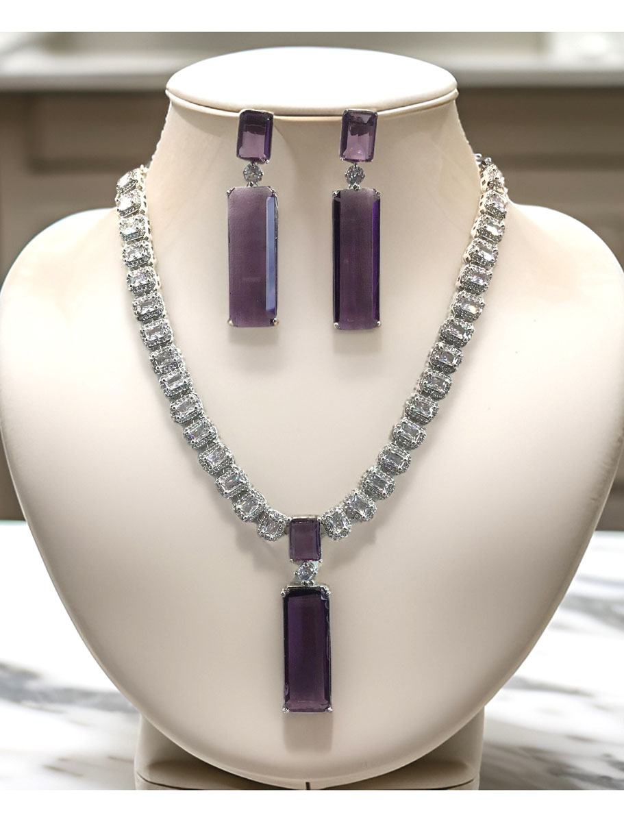 AD CZ Pendant Set