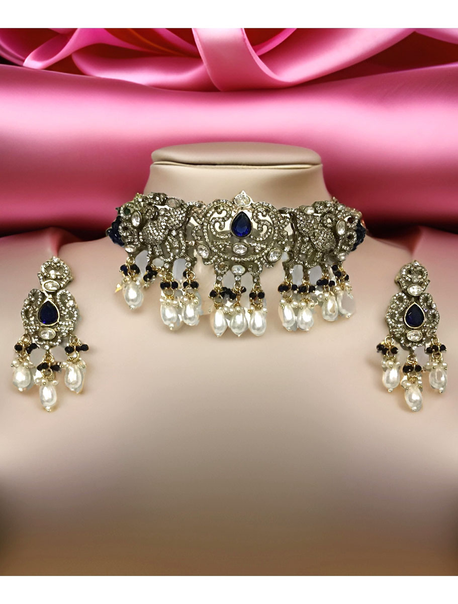 Polki Kundan Choker set