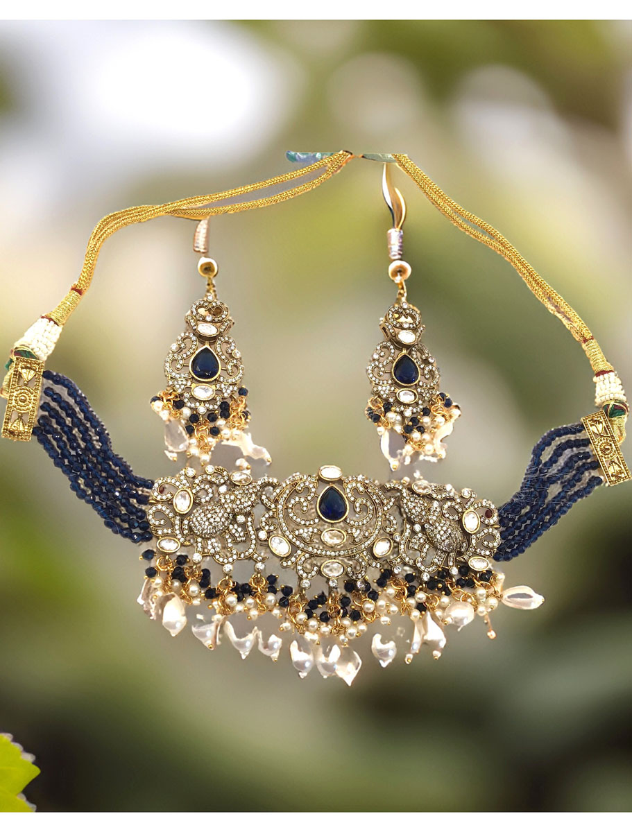 Polki Kundan Choker set