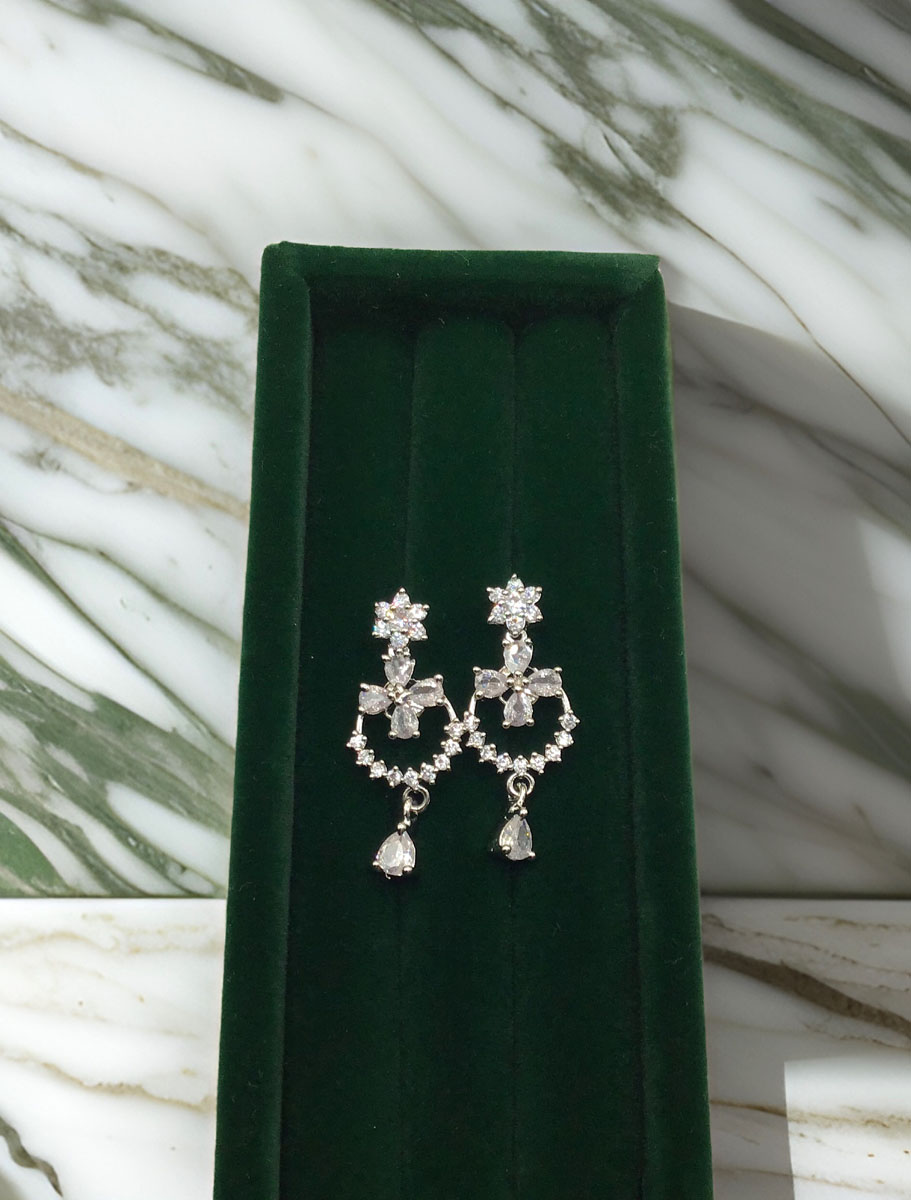 Super cute CZ earrings