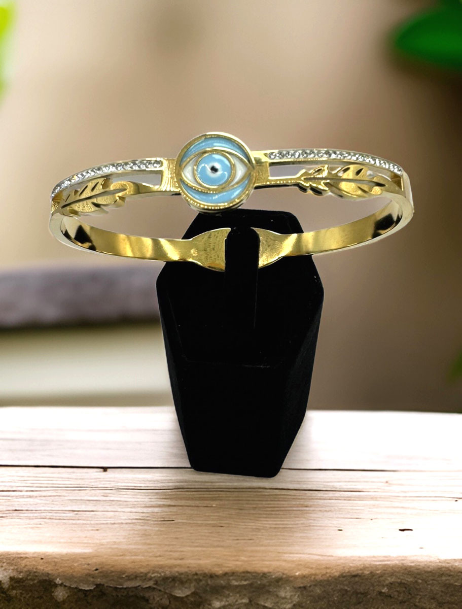 Evil Eye 18 Karat Gold PVD coating Bracelet