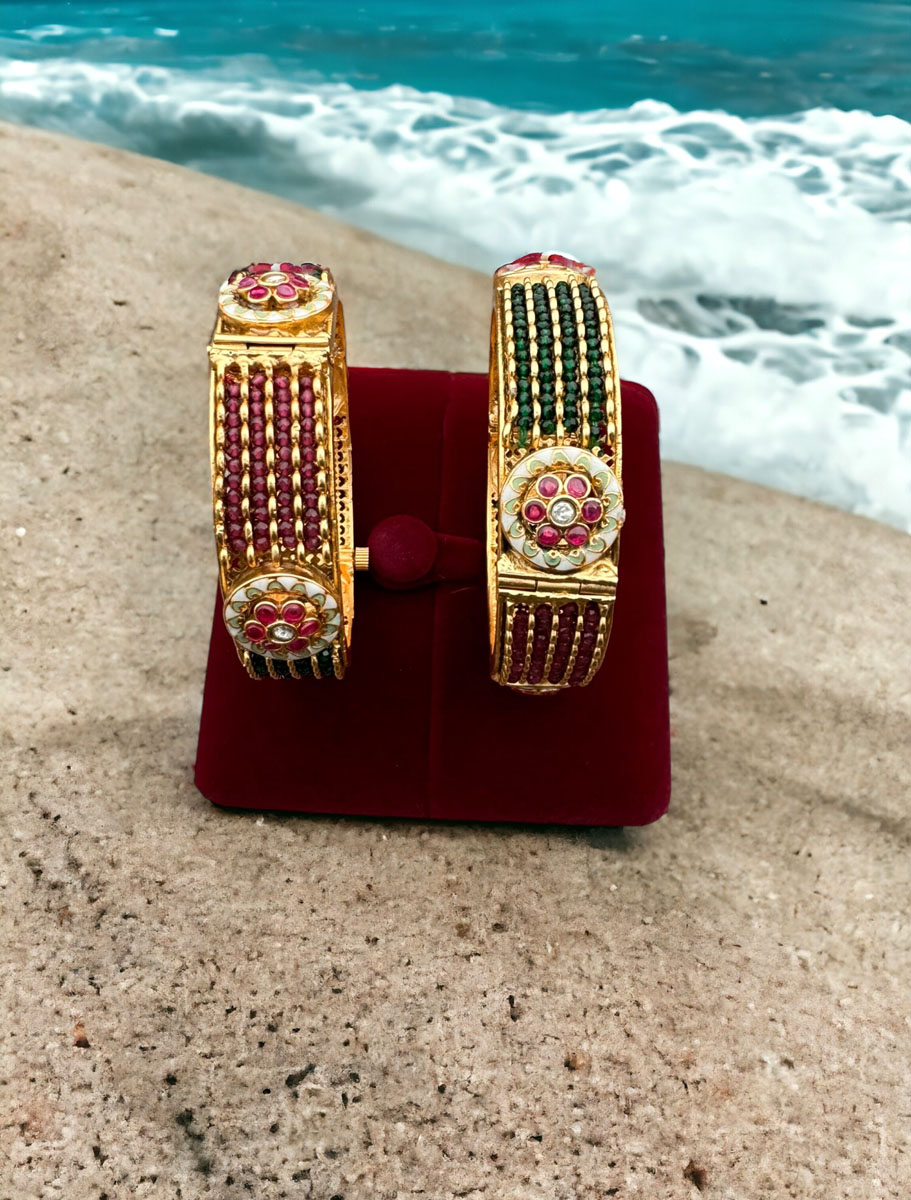 Bollywood Inspired Rajwadi Kada Bangles