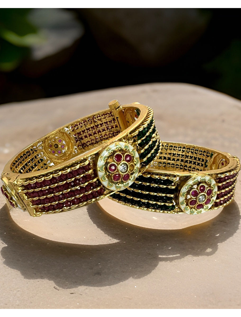 Bollywood Inspired Rajwadi Kada Bangles