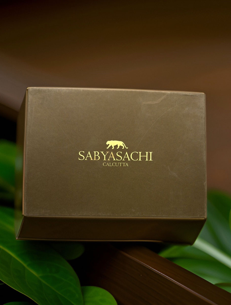 Sabyasachi Inspired THE ROYAL BENGAL MINAUDIÈRE Croco Leather Clutch bags