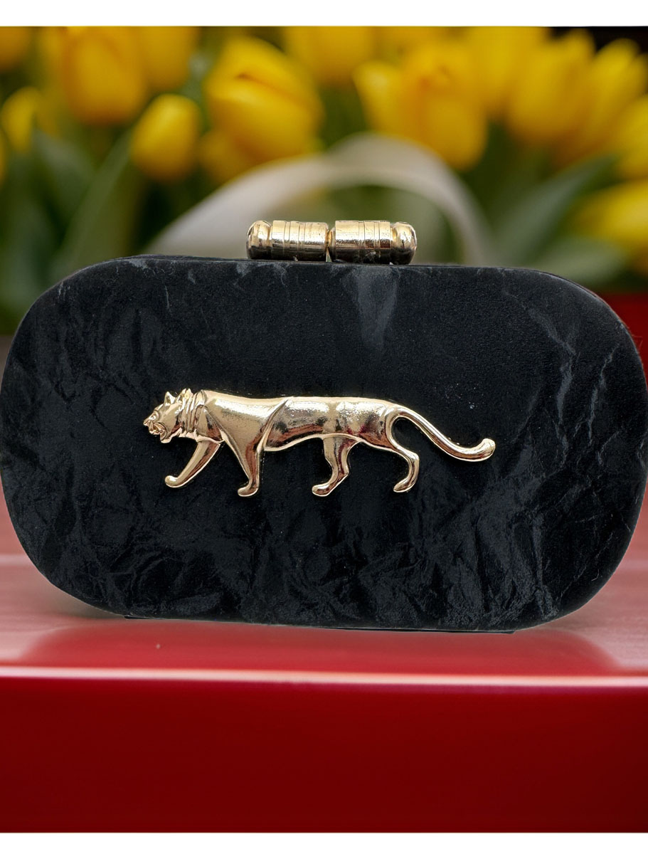 Sabyasachi Inspired Suede Leather Clutch Bags