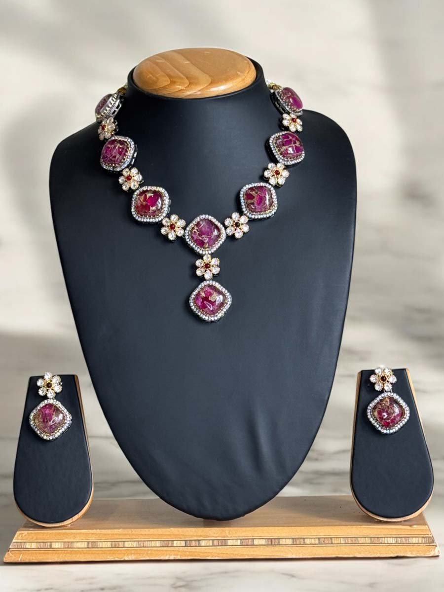 Galaxy Kundan Necklace Set