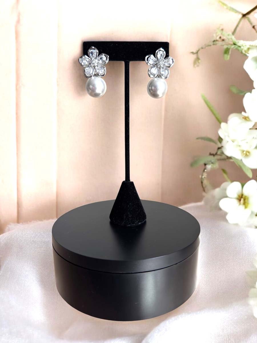 Designer Pearl Drop Earrings