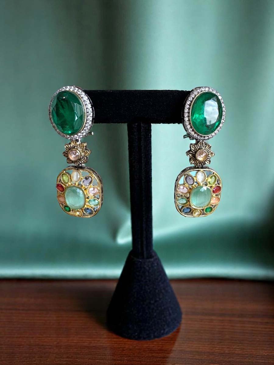 Sabyasachi-Inspired Polki Moissanite Choker Set