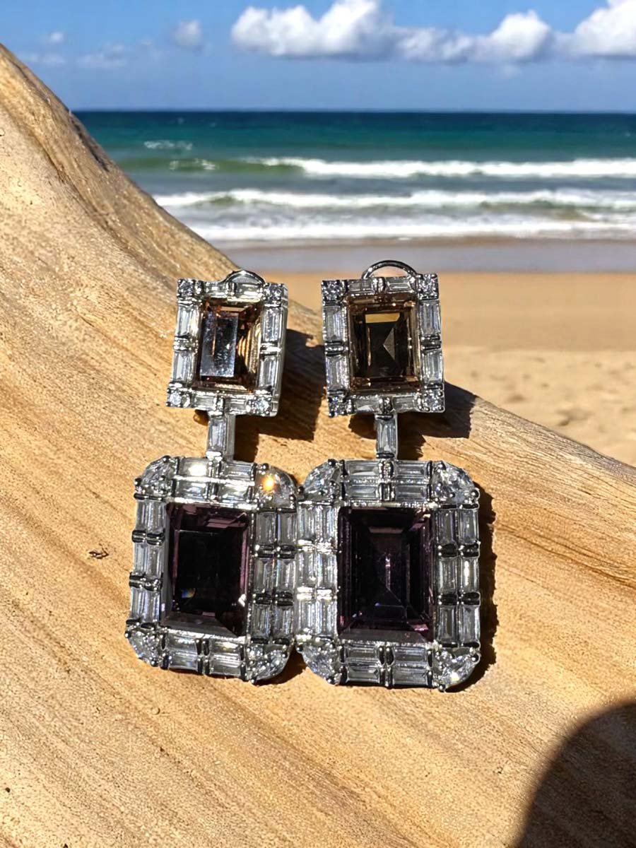 Swarovski’s Signature Drop Earrings