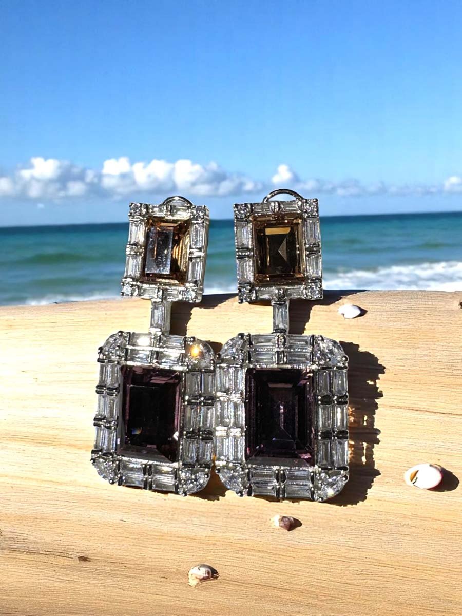 Swarovski’s Signature Drop Earrings