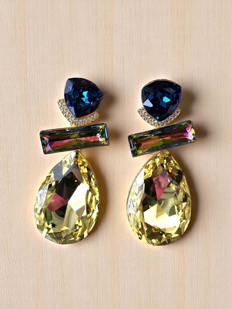 Teardrop Dangle Swarovski Earrings