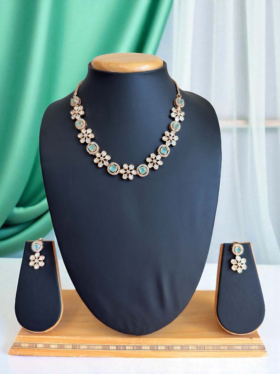 Elegant Premium Kundan Necklace Set