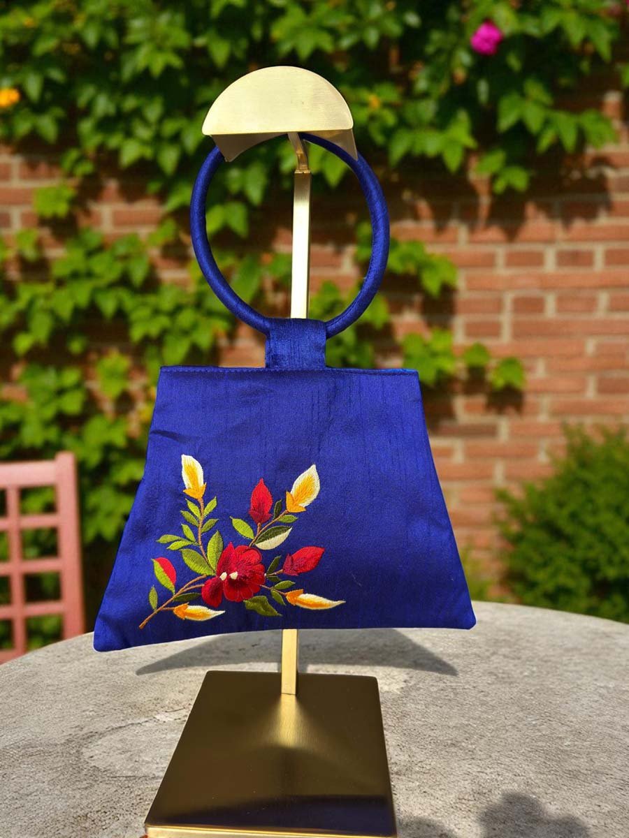 Floral Embroidered Bag