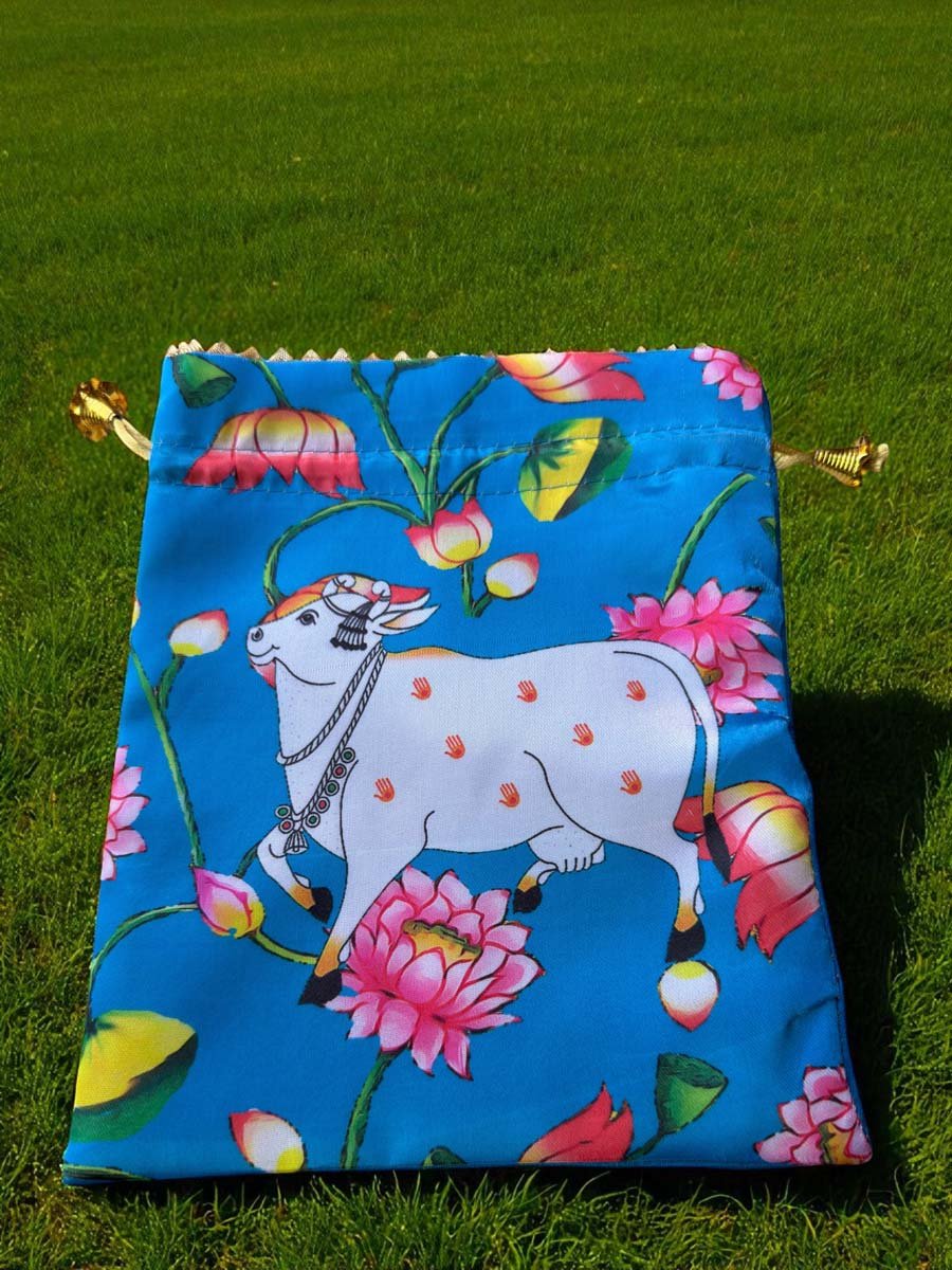 Pichwai Gifting Potli Bag