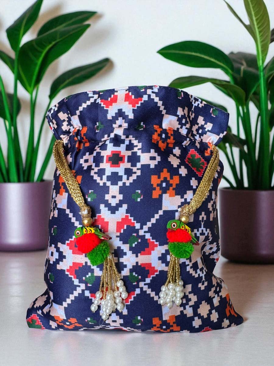 Patola Gifting Potli Bags