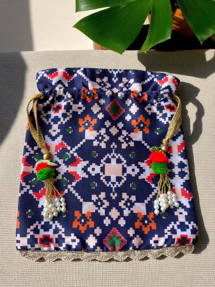 Patola Gifting Potli Bags