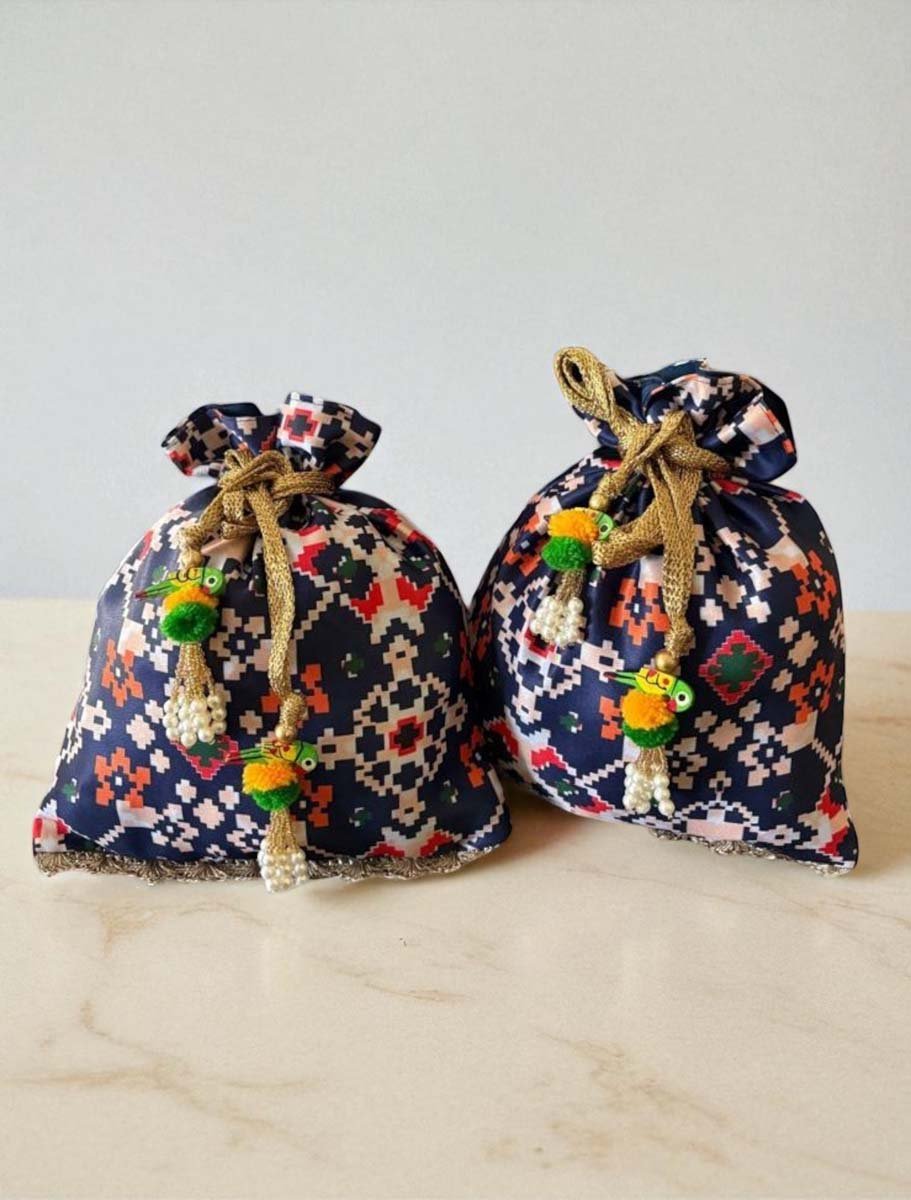 Patola Gifting Potli Bags
