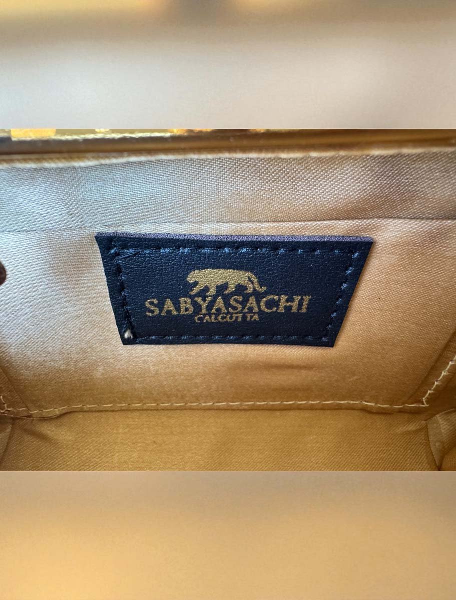 Sabyasachi Inspired Royal Bengal Tiger Motif Embellished Clutches