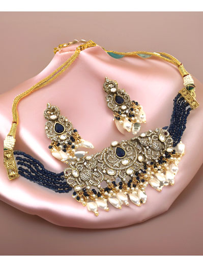 Polki Kundan Choker set