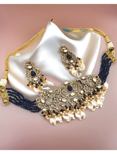 Polki Kundan Choker set