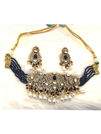 Polki Kundan Choker set