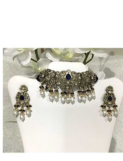 Polki Kundan Choker set