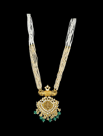 Elephant Kundan Rani haar