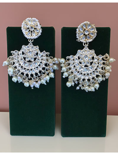 Fancy Kundan Earrings