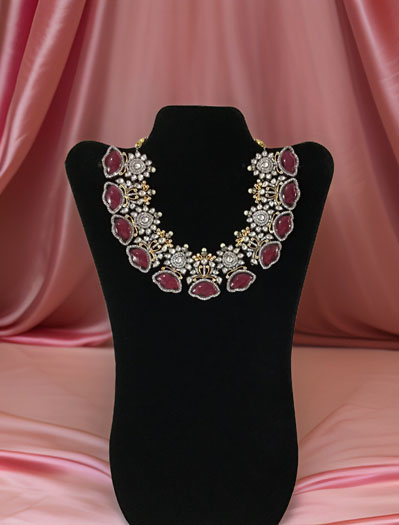 Sabyasachi Inspired Jadau Kundan Necklace Set