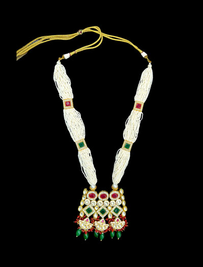 Classic Kundan Long Necklace Set