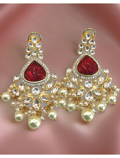 Exclusive Design Kundan Earrings