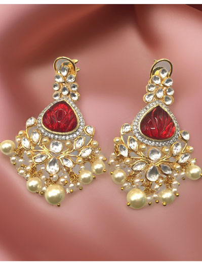 Exclusive Design Kundan Earrings