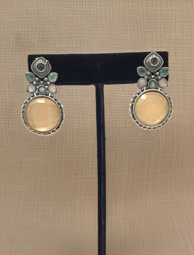 Fancy Oxidized Earrings