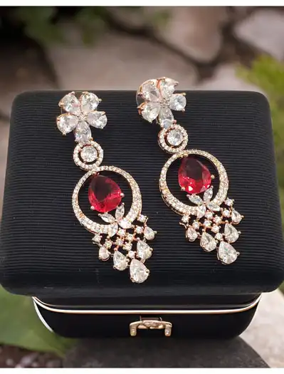 Designer AD/CZ Earrings