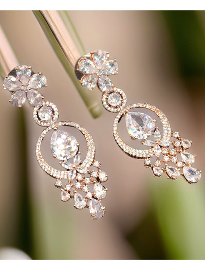 Designer AD/CZ Earrings