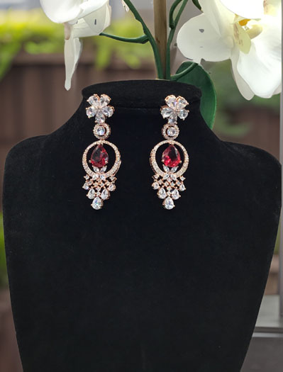 Designer AD/CZ Earrings