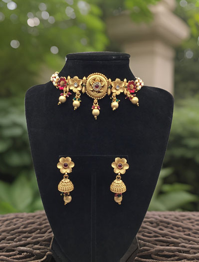 Rajwadi Choker Set