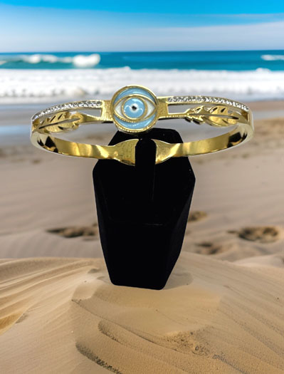 Evil Eye 18 Karat Gold PVD coating Bracelet