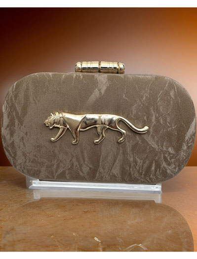 Sabyasachi Inspired Suede Leather Clutch Bags