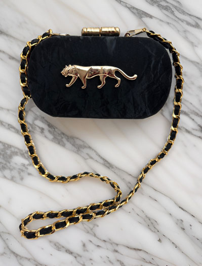 Sabyasachi Inspired Suede Leather Clutch Bags