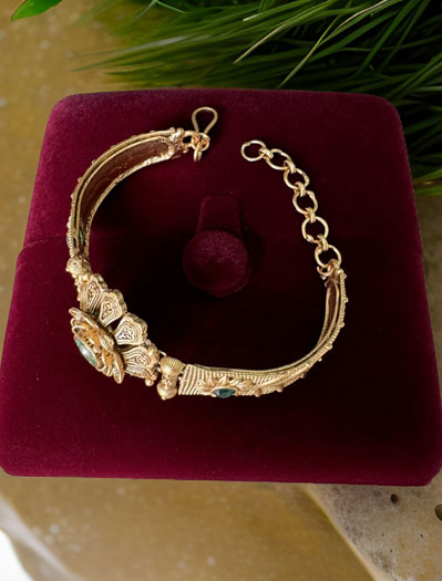 Rajwadi Flower Design Loose Bracelets