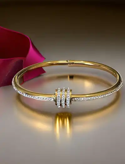 Delicate Gold CZ Bracelet