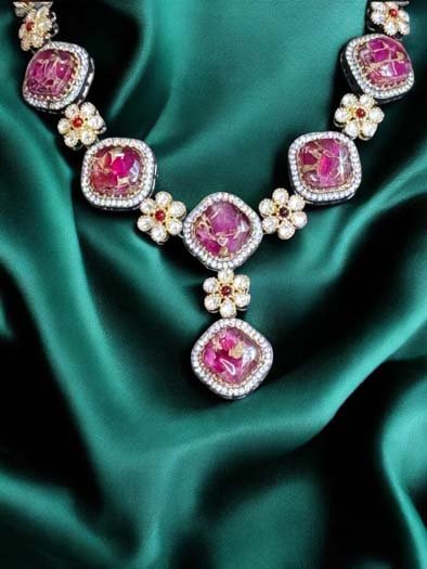 Galaxy Kundan Necklace Set