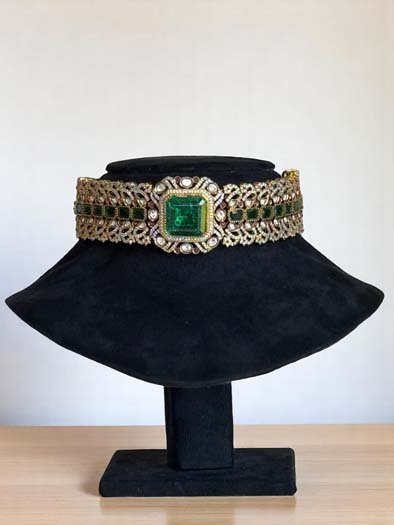 Sabyasachi Inspired Semi Bridal-Bridal Choker Set