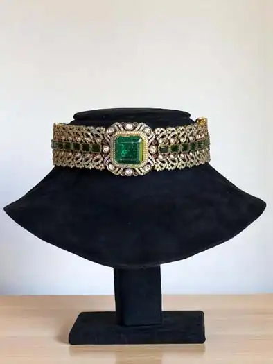 Sabyasachi Inspired Semi Bridal-Bridal Choker Set