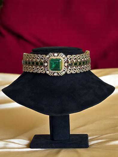 Sabyasachi Inspired Semi Bridal-Bridal Choker Set