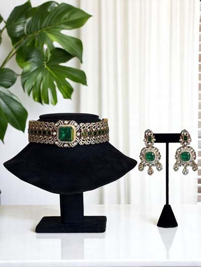 Sabyasachi Inspired Semi Bridal-Bridal Choker Set